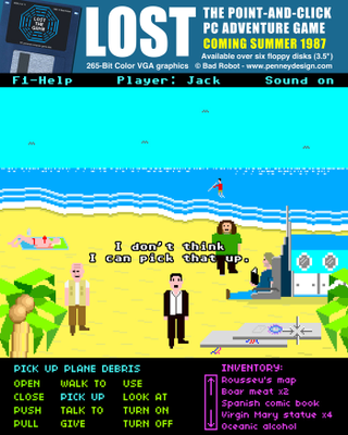 Illustration for article titled If Lucasarts Had Made A Lost Game...In 1987...